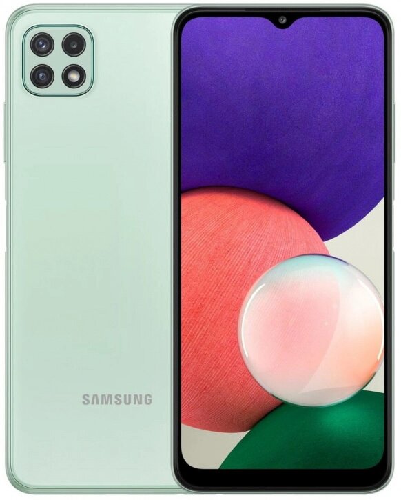 Смартфон Samsung Galaxy A22s A226 4/64GB Green (мята) от компании F-MART - фото 1