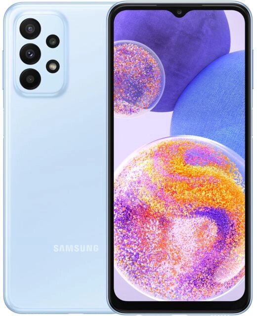 Смартфон Samsung Galaxy A23 4/128GB Blue EU от компании F-MART - фото 1