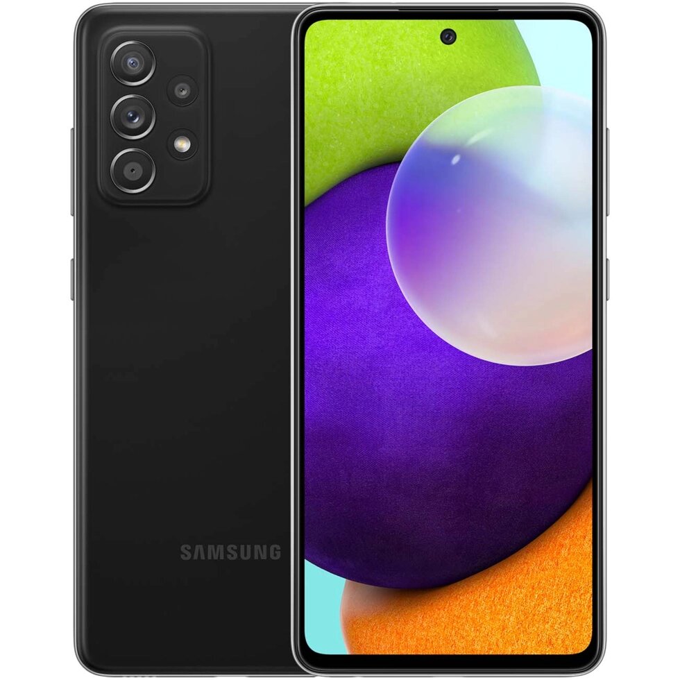 Смартфон Samsung Galaxy A52 A525 4/128Gb Black от компании F-MART - фото 1