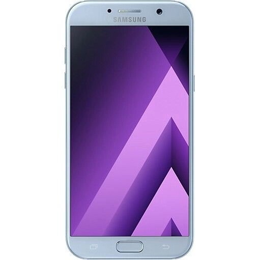 Смартфон Samsung Galaxy A7 2017 Blue от компании F-MART - фото 1