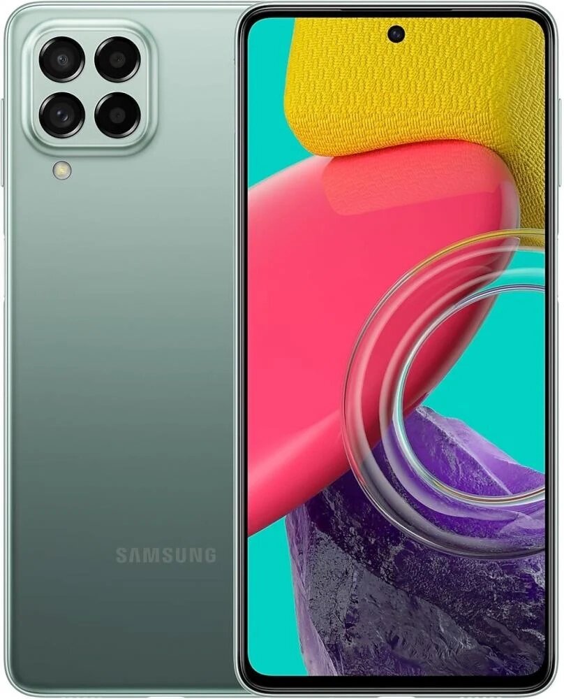 Смартфон Samsung Galaxy M53 8/256GB 5G M536 Green EU от компании F-MART - фото 1