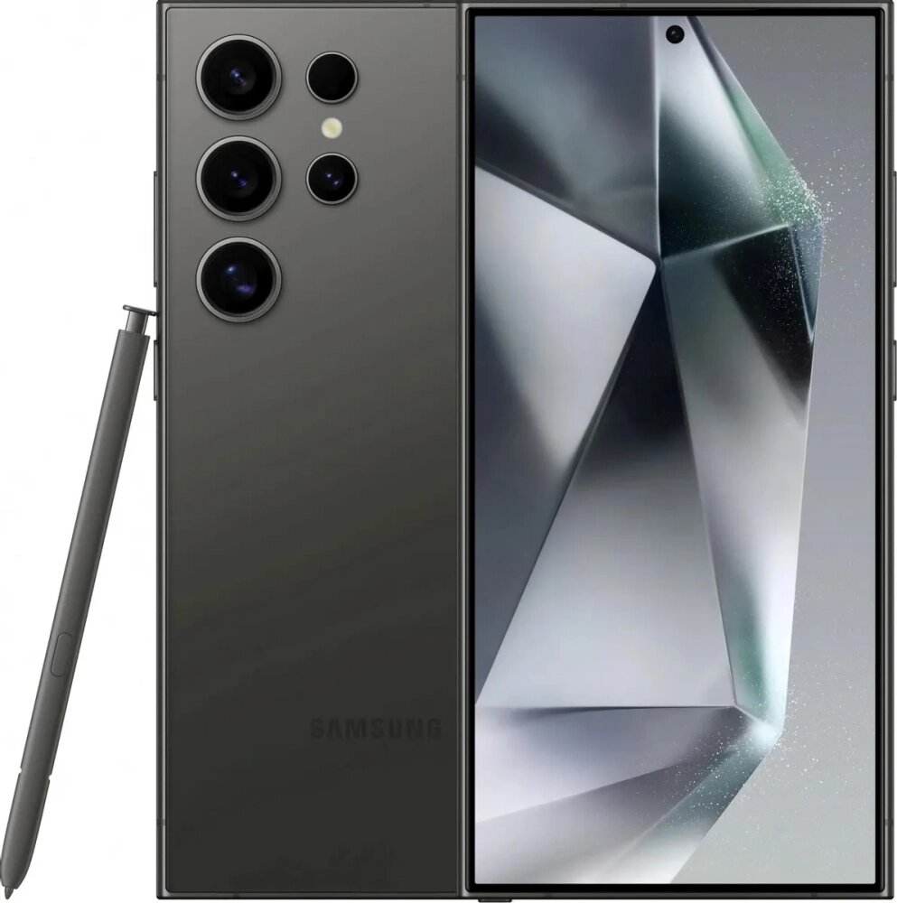 Смартфон Samsung Galaxy S24 Ultra 12/256GB S928 Black PCT от компании F-MART - фото 1