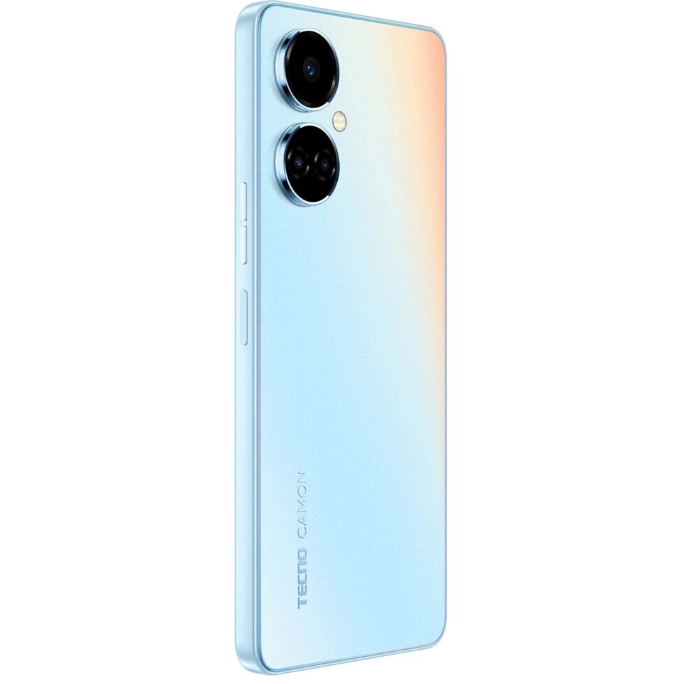 Смартфон TECNO Camon 19 6/128GB Sea Salt White (CI6N) от компании F-MART - фото 1