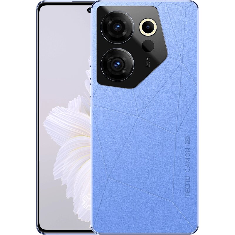 Смартфон TECNO Camon 20 Premier 5G 8/512GB Serenity Blue (CK9N) от компании F-MART - фото 1