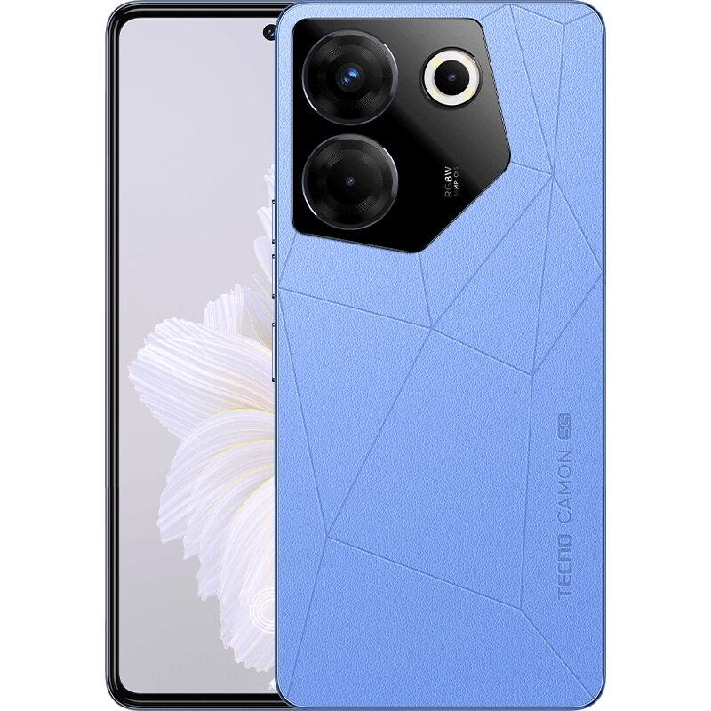 Смартфон TECNO Camon 20 Pro 5G 8/256GB Serenity Blue (CK8N) от компании F-MART - фото 1