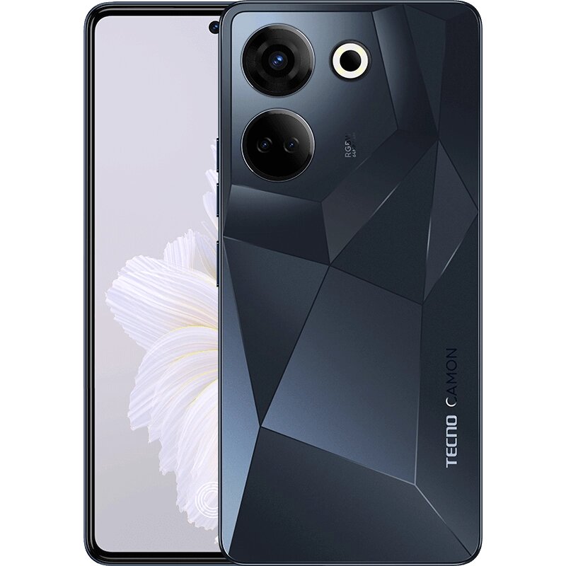 Смартфон TECNO Camon 20 Pro 8/256GB Predawn Black (CK7N) от компании F-MART - фото 1