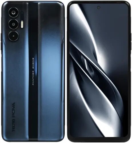 Смартфон Tecno POVA 3 (LF7N) 6/128GB, NFC, Eco Black от компании F-MART - фото 1