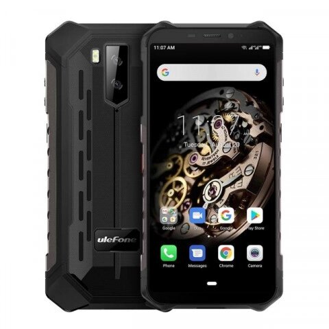 Смартфон Ulefone Armor X5 3GB/32GB, IP68, Black от компании F-MART - фото 1