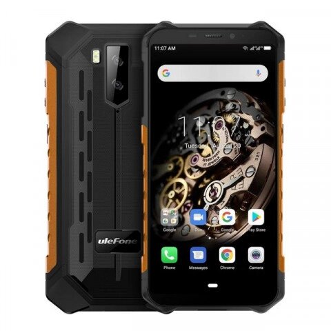 Смартфон Ulefone Armor X5 3GB/32GB, IP68, Orange от компании F-MART - фото 1