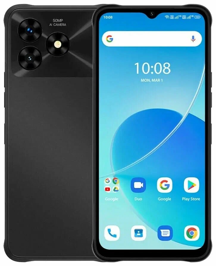 Смартфон Umidigi G5 Mecha 8/128GB, IP68/69K, Graphite Black от компании F-MART - фото 1