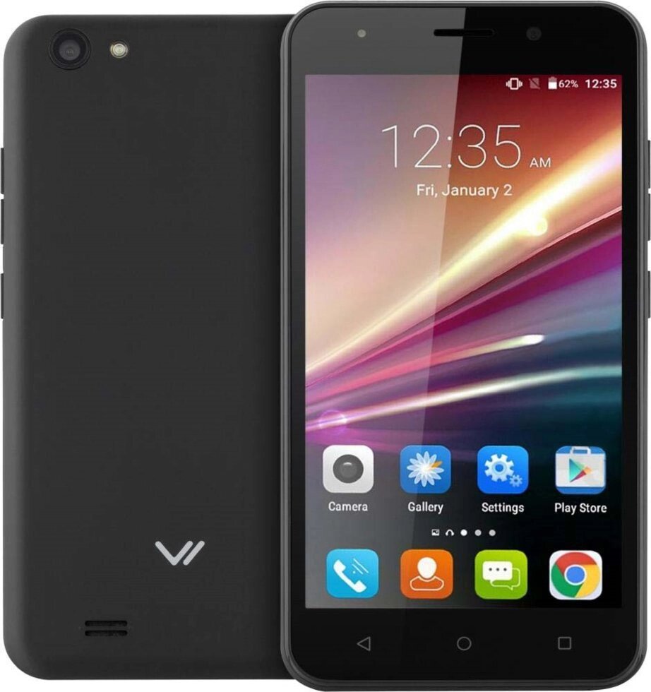 Смартфон Vertex Luck Impress 4G NFC Black от компании F-MART - фото 1