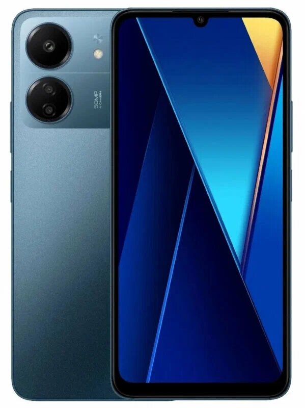 Смартфон Xiaomi Poco C65 6/128GB Blue от компании F-MART - фото 1