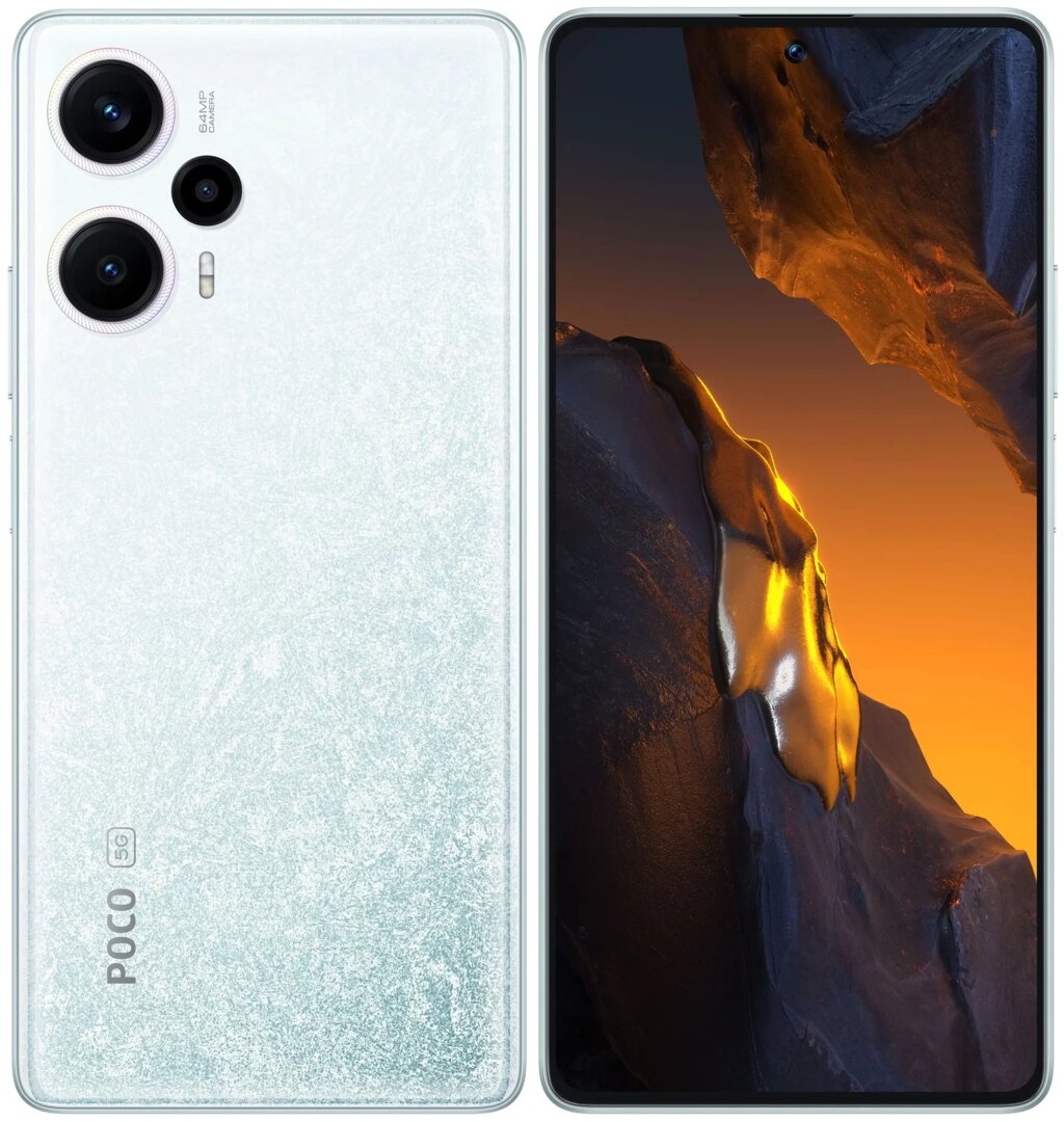 Смартфон Xiaomi Poco F5 5G 12/256GB White EU от компании F-MART - фото 1