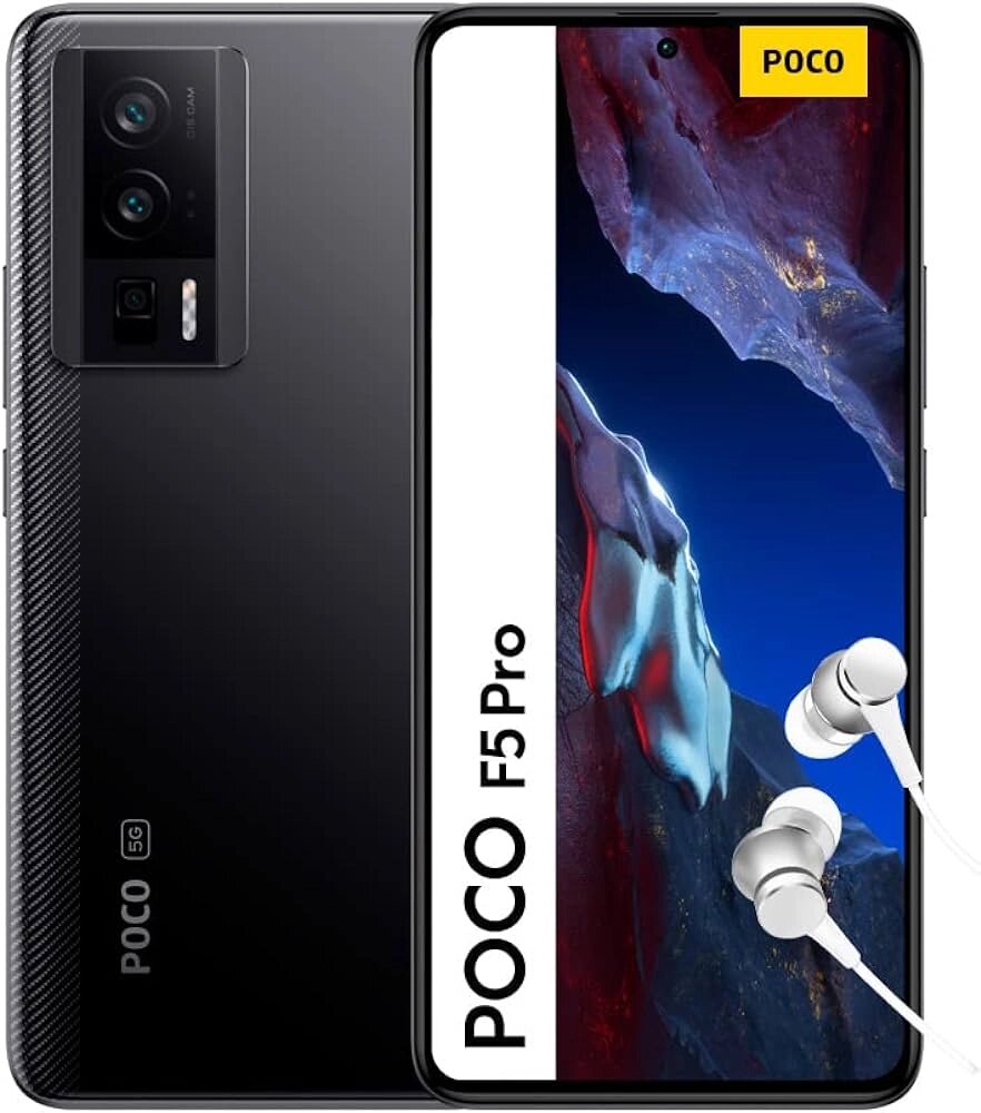 Смартфон Xiaomi Poco F5 Pro 5G 12/256GB Black EU от компании F-MART - фото 1