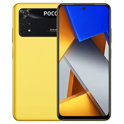 Смартфон Xiaomi Poco M4 Pro 6/128GB Yellow EU от компании F-MART - фото 1