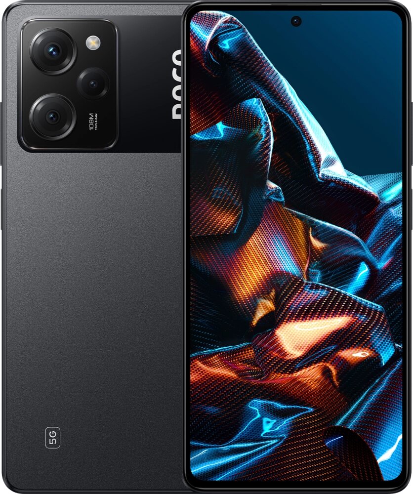 Смартфон Xiaomi Poco X5 Pro 5G 6/128 Laser Black EU от компании F-MART - фото 1