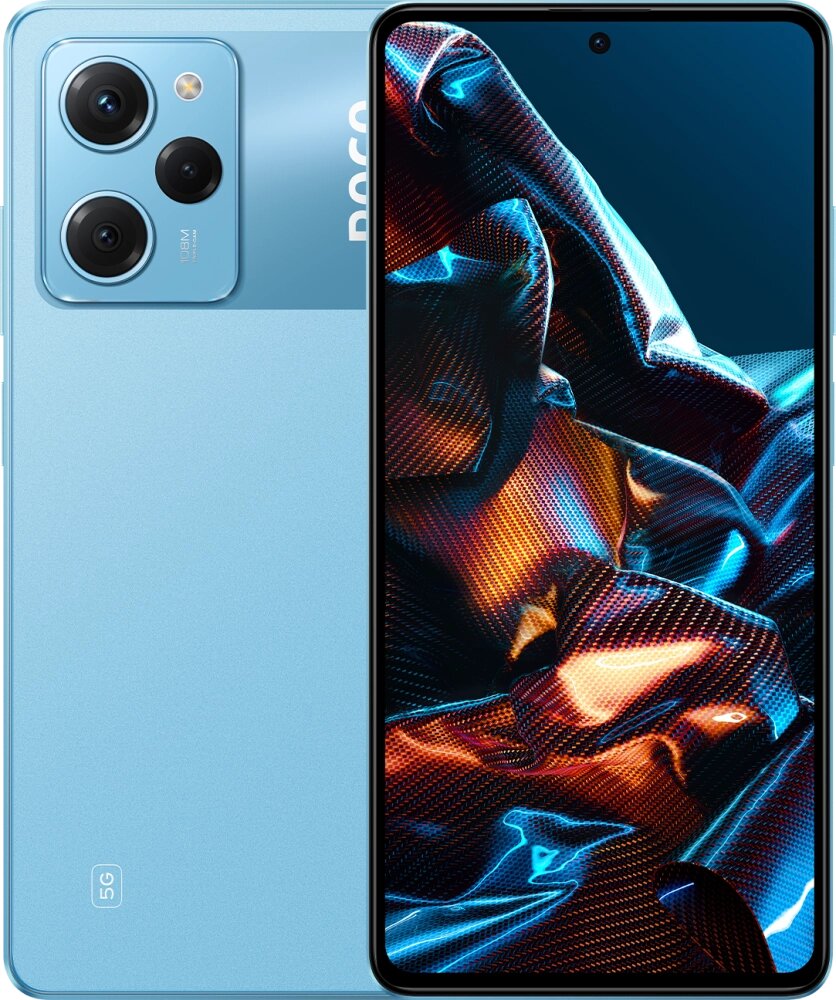 Смартфон Xiaomi Poco X5 Pro 5G 6/128 Laser Blue EU от компании F-MART - фото 1