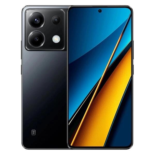 Смартфон Xiaomi POCO X6 5G 12/256 GB Black от компании F-MART - фото 1