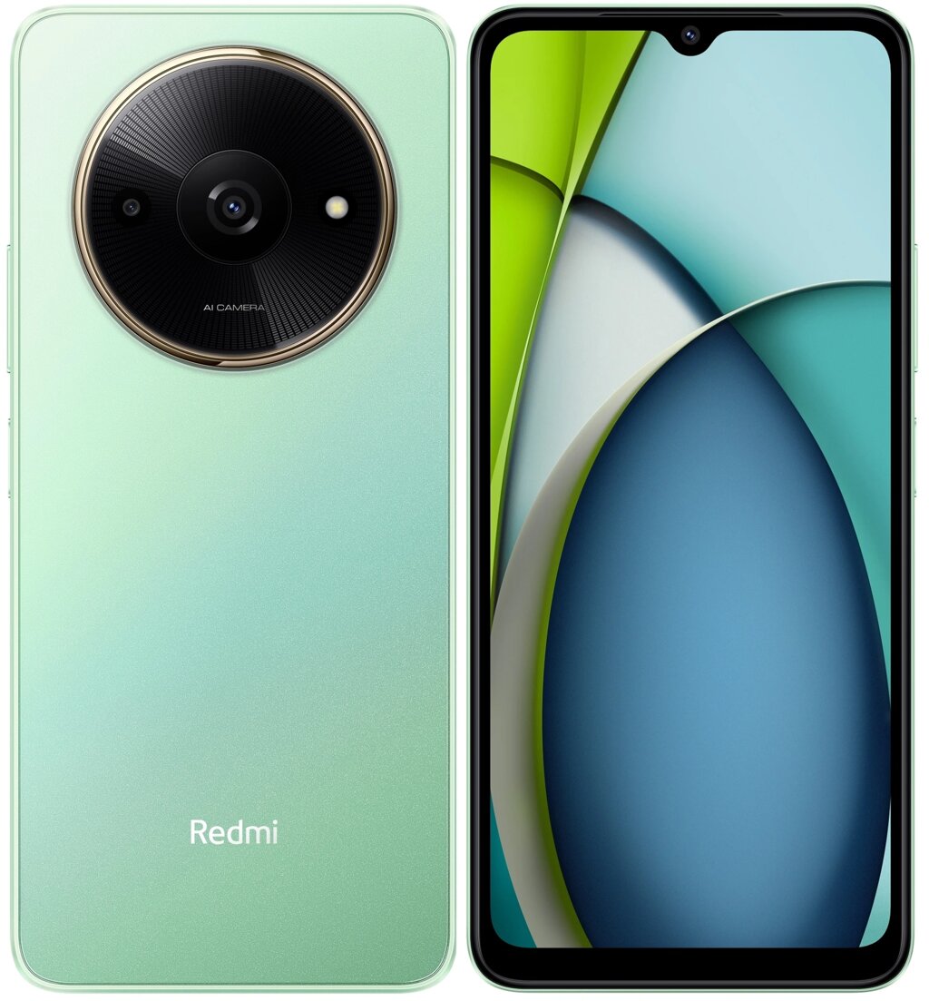 Смартфон Xiaomi Redmi A3x 3/64GB Aurora Green EU от компании F-MART - фото 1