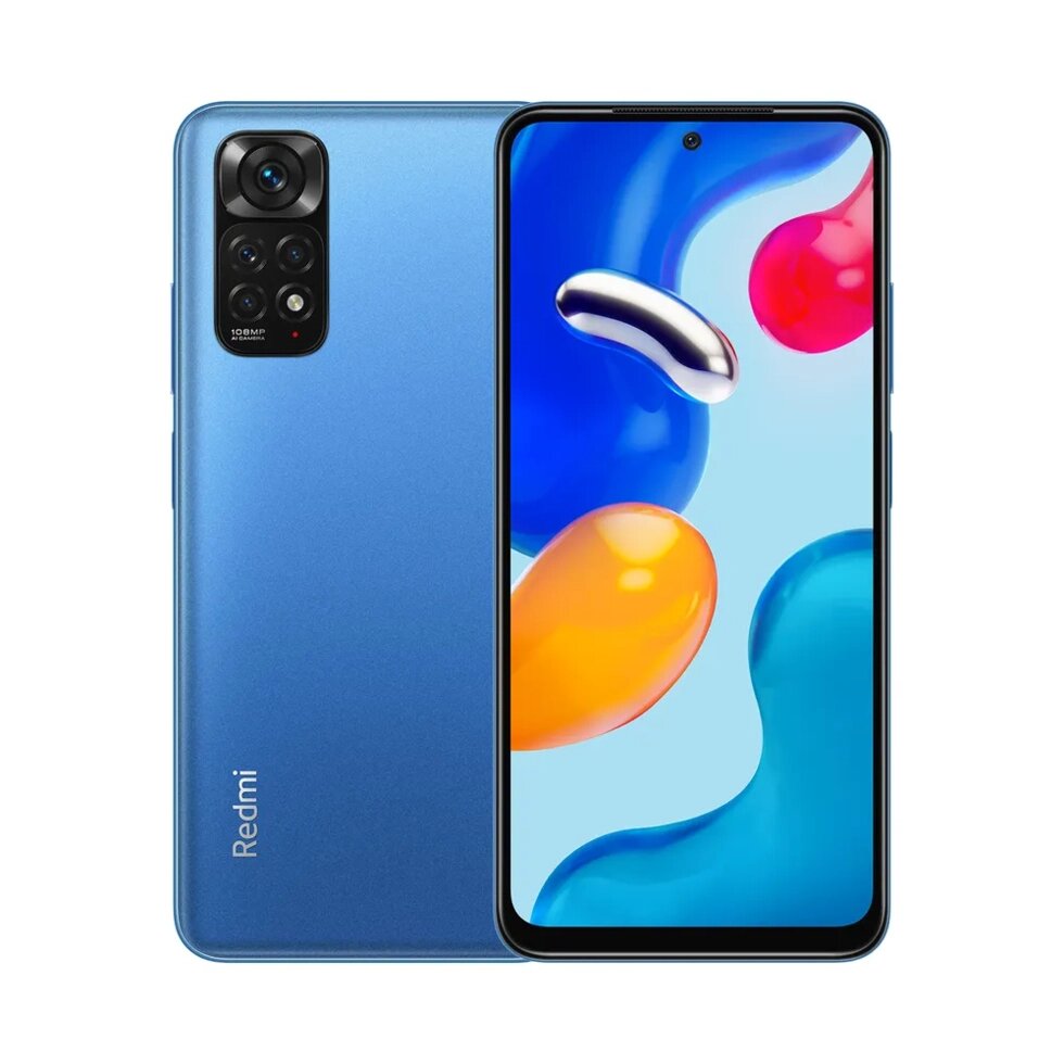 Смартфон Xiaomi Redmi Note 11s 6/128GB Twilight Blue EU от компании F-MART - фото 1