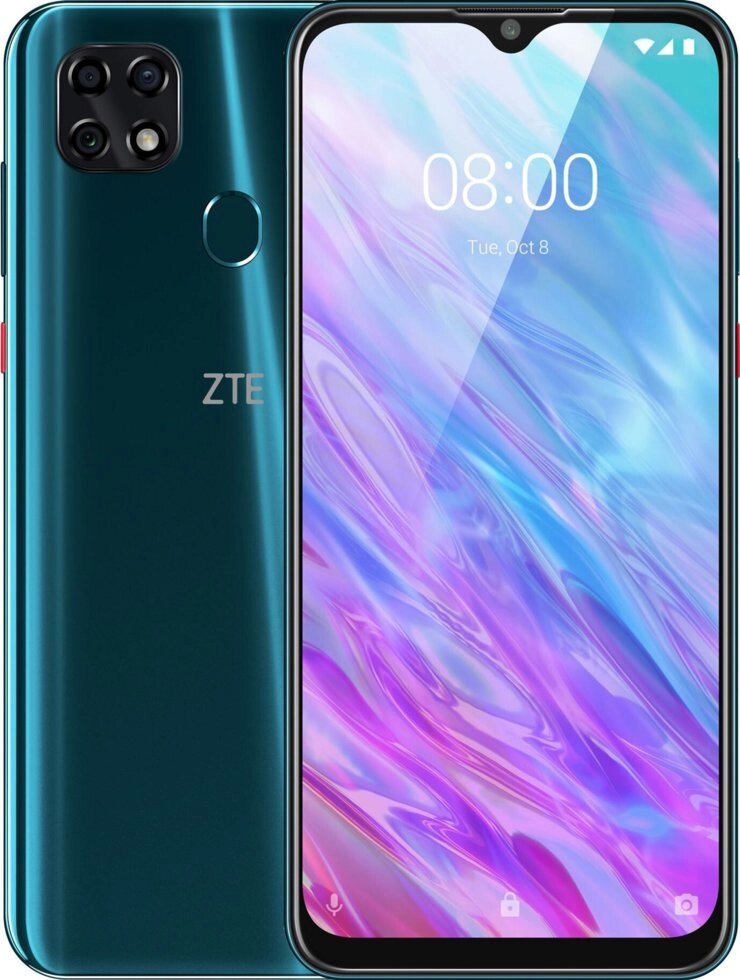 Смартфон ZTE Blade 20 Smart Green от компании F-MART - фото 1