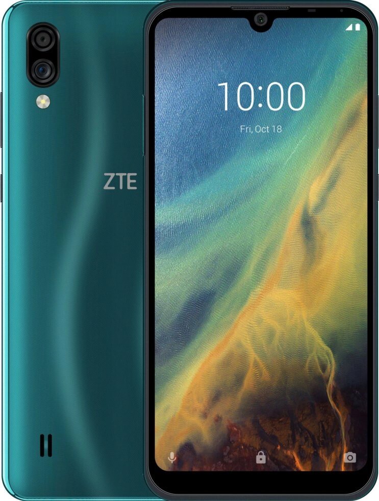 Смартфон ZTE Blade A5 2020 2/32Gb Green от компании F-MART - фото 1