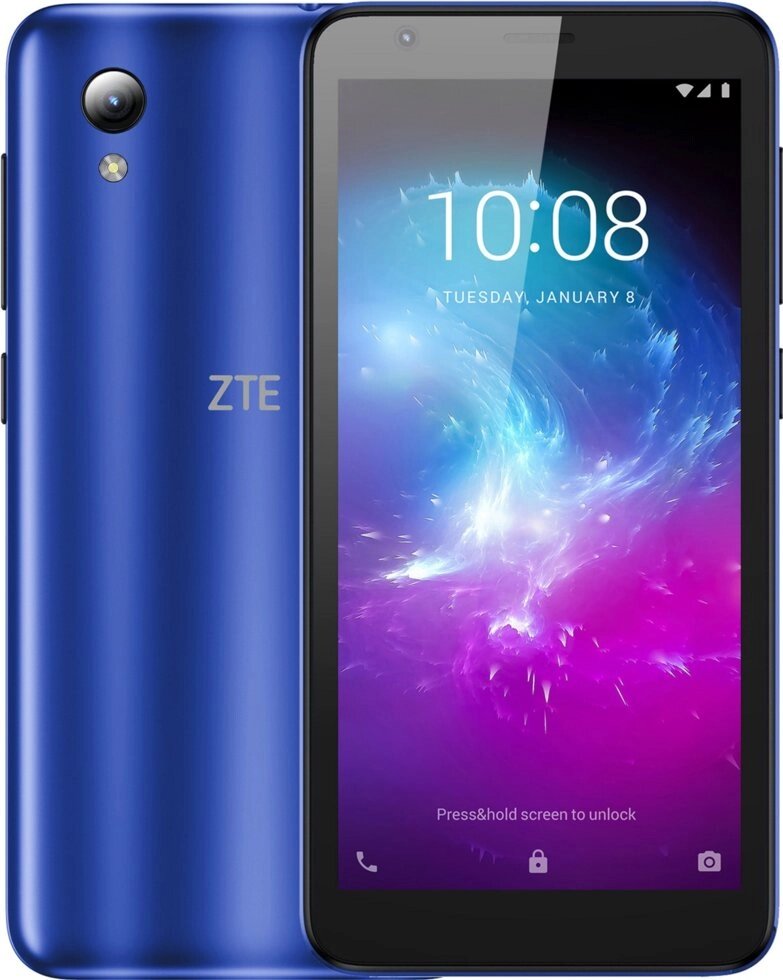 Смартфон ZTE Blade L8 1/32Gb Blue от компании F-MART - фото 1