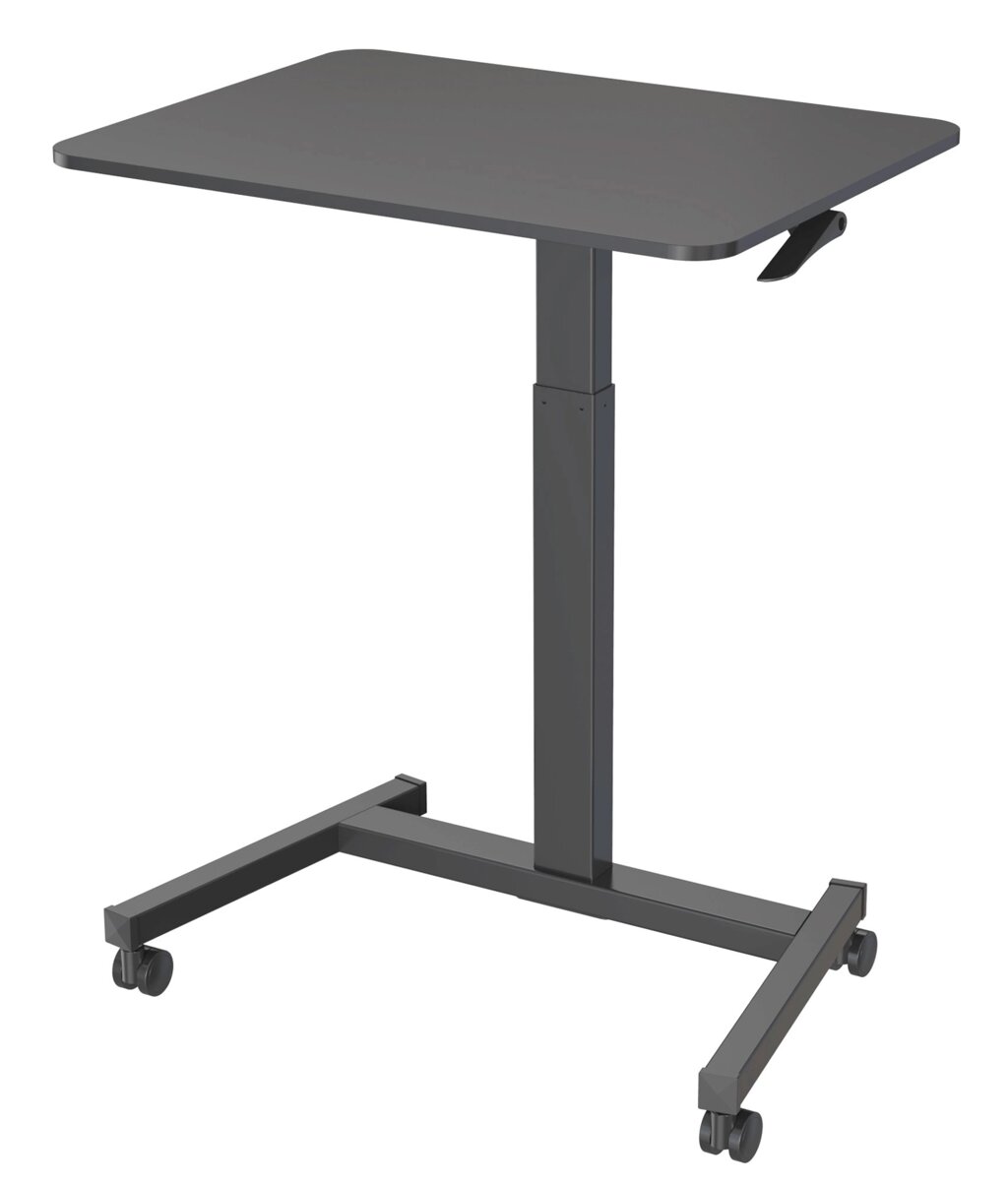 Стол для ноутбука Cactus CS-FDS102BBK столешница МДФ черный 80x60x121см от компании F-MART - фото 1