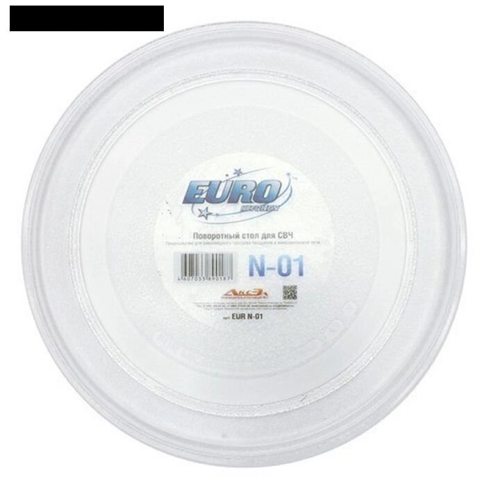 Тарелка для микроволновой печи Euro Kitchen Eur N-01 (245 мм) от компании F-MART - фото 1