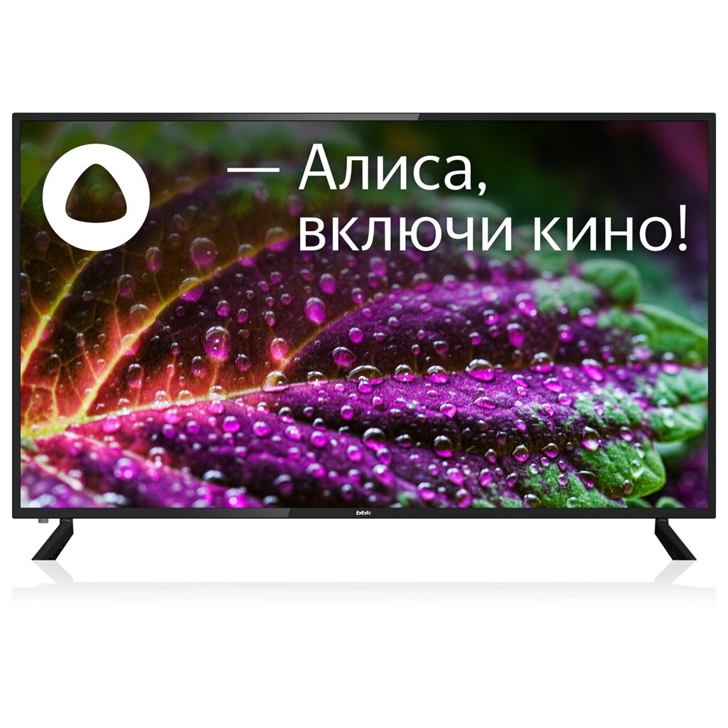 Телевизор BBK 65LEX-8234/UTS2C (B) Яндекс. ТВ черный 4K Ultra HD 60Hz DVB-T2 DVB-C DVB-S2 USB WiFi Smart TV (RUS) от компании F-MART - фото 1