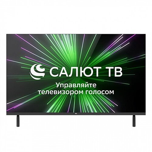 Телевизор BQ 32FSF02B 32", Салют ТВ, HD Ready, черный от компании F-MART - фото 1