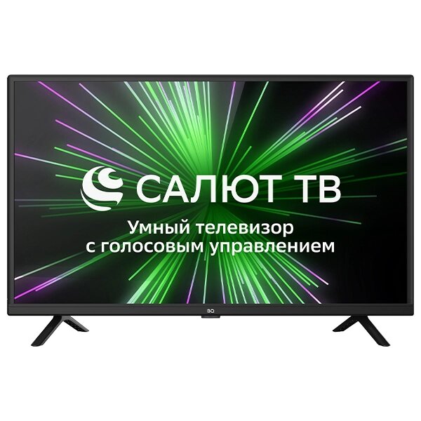 Телевизор BQ 32S13B 32", Салют ТВ, HD Ready, черный от компании F-MART - фото 1