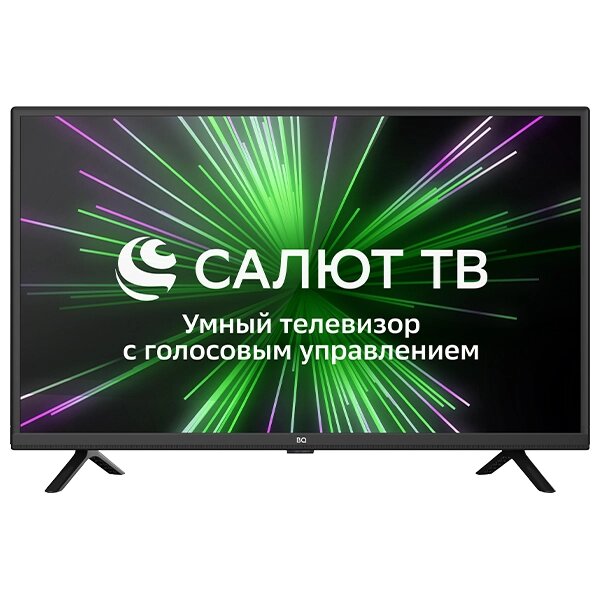 Телевизор BQ 32S14B 32", Салют ТВ, HD Ready, черный от компании F-MART - фото 1