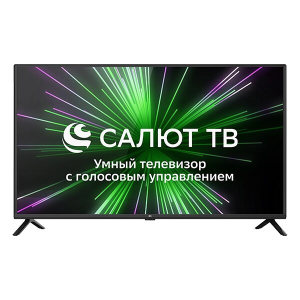 Телевизор BQ 40S05B 40", Салют ТВ, Full HD, черный от компании F-MART - фото 1