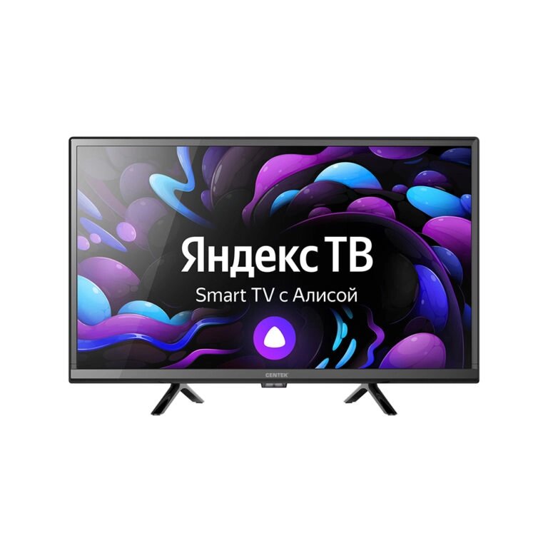 Телевизор Centek CT-8724 SMART, HD, Wi-Fi, Bluetooth, HDMIx2, USBx2, DVB-T/T2 Яндекс ТВ от компании F-MART - фото 1