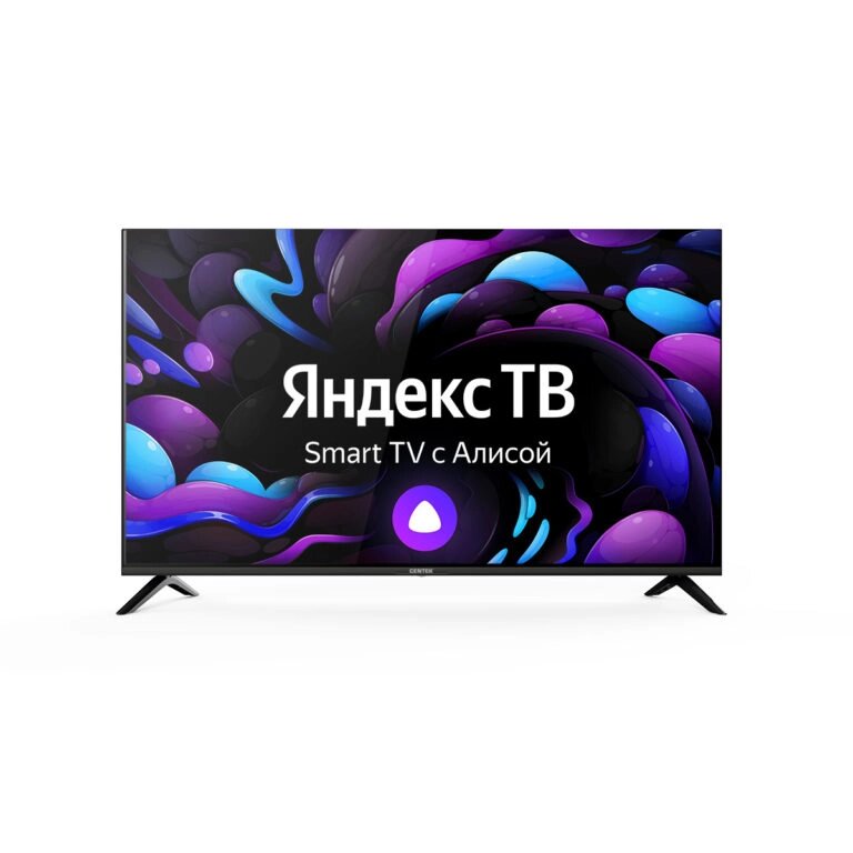 Телевизор Centek CT-8750 SMART, 4K UltraHD, Wi-Fi, Bluetooth, HDMIx3, USBx2, DVB/T2 Яндекс ТВ от компании F-MART - фото 1