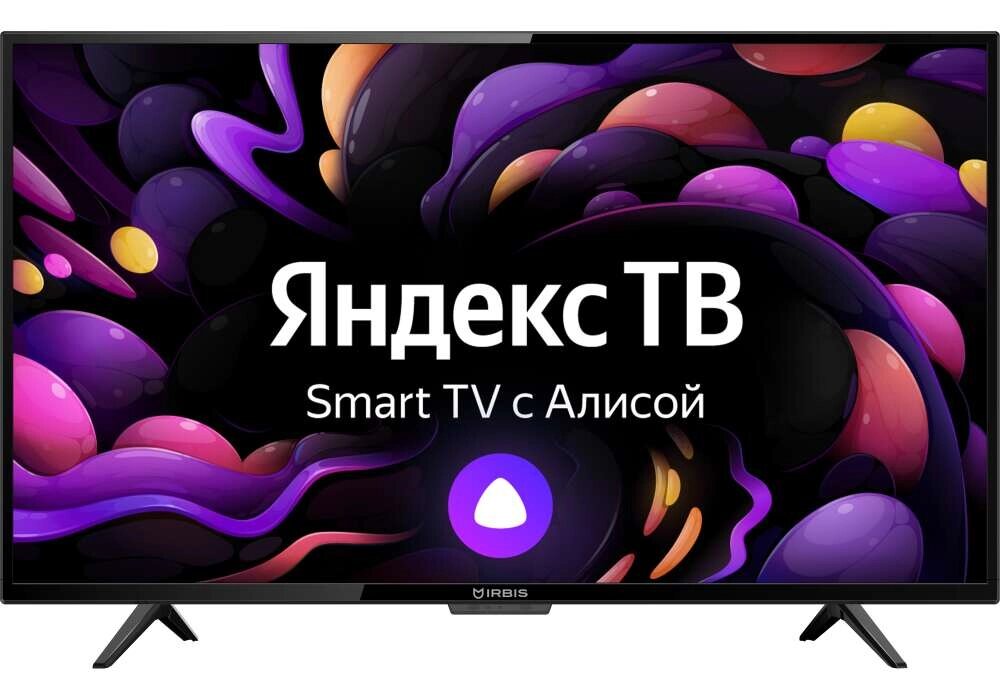 Телевизор IRBIS 43F1YDX139BS2, , 1920x1080,16:9, Tuner (DVB-T2/DVB-S2/DVB-C/PAL/SECAM), Android 9.0 Pie, Yandex, от компании F-MART - фото 1