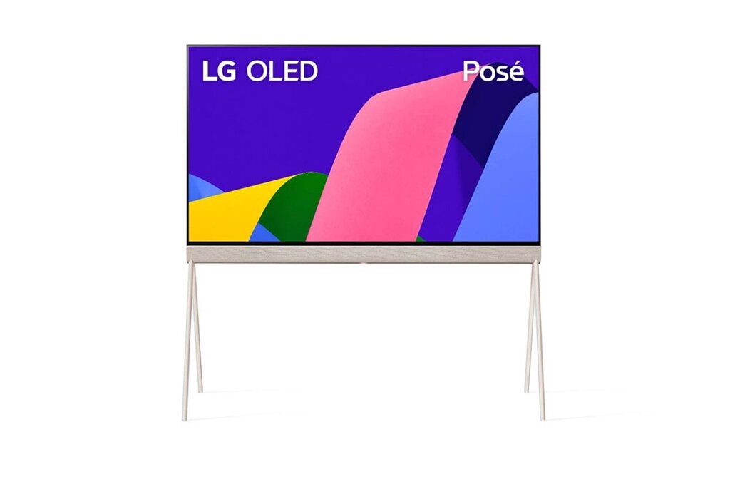 Телевизор LG 55LX1Q6LA. ARUB OLED Pose, Ultra HD, Smart TV, 120Гц, DVB-T/T2/C/S/S2, 40Вт, 4 HDMI, 3 USB, белый от компании F-MART - фото 1