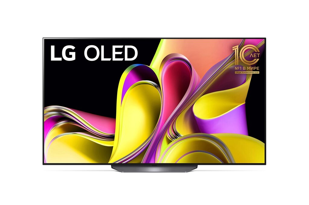 Телевизор LG OLED55B3RLA. ARUB серый 3840x2160, 4K UltraHD, 120 Гц, Wi-Fi, Smart TV, WebOs от компании F-MART - фото 1