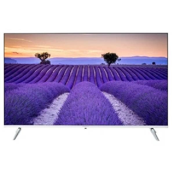 Телевизор Manya 43MU05SS серебристый 3840x2160, 4K Ultra HD, 60 Гц, Wi-Fi, Smart TV, Android TV от компании F-MART - фото 1