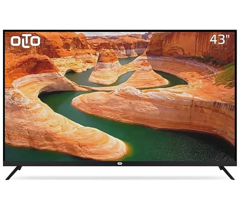 Телевизор OLTO 43ST30U 43", 4K, Smart TV, черный от компании F-MART - фото 1