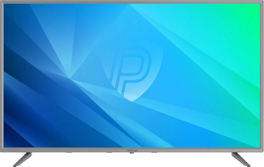 Телевизор Prestigio MATE 43", Full HD, серый (PTV43SN04YCISML) от компании F-MART - фото 1