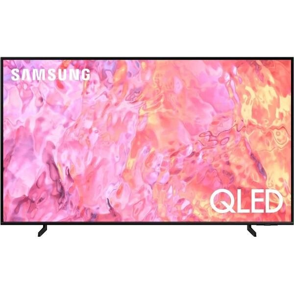 Телевизор Samsung QE55Q60CAUXRU Q черный 4K Ultra HD 60Hz DVB-T2 DVB-C DVB-S2 USB WiFi Smart TV (RUS) от компании F-MART - фото 1