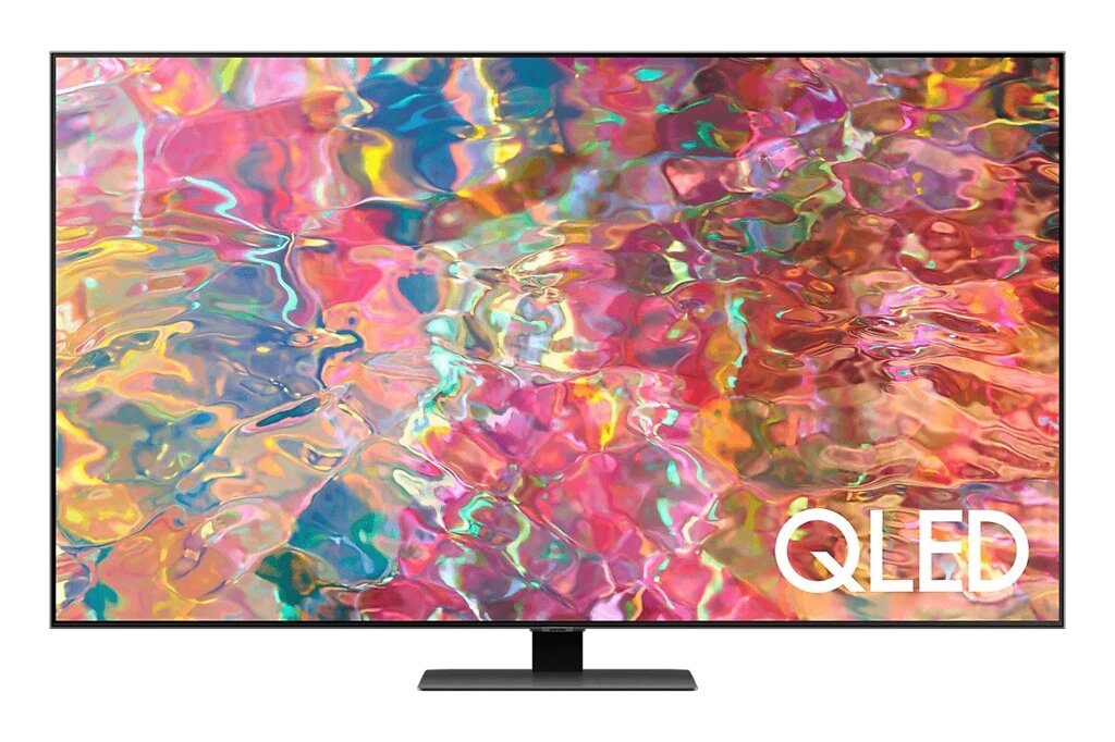 Телевизор Samsung QE55Q80BAUXRU Series 8 черненое серебро 4K Ultra HD 100Hz DVB-T2 DVB-C DVB-S2 WiFi Smart TV (RUS) от компании F-MART - фото 1