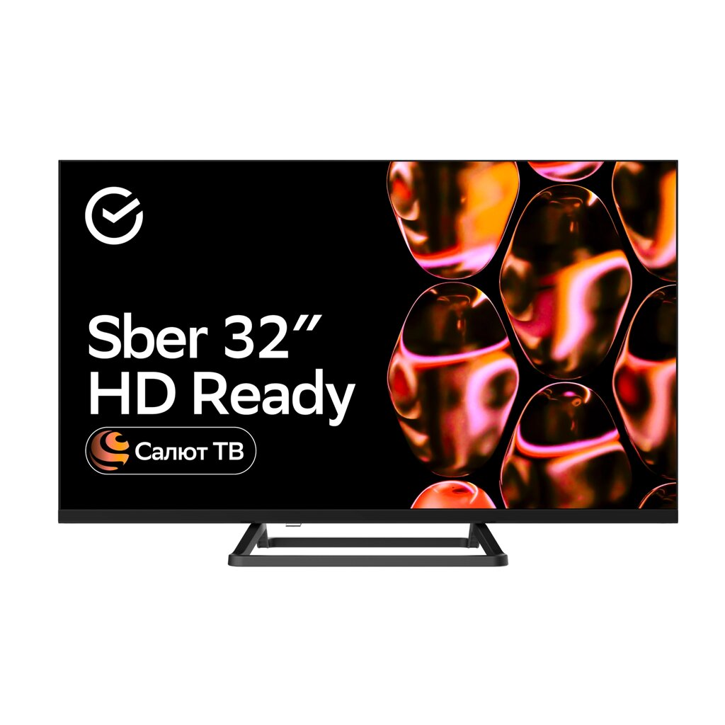 Телевизор SBER SDX-32H2128 HD Smart (Салют) от компании F-MART - фото 1