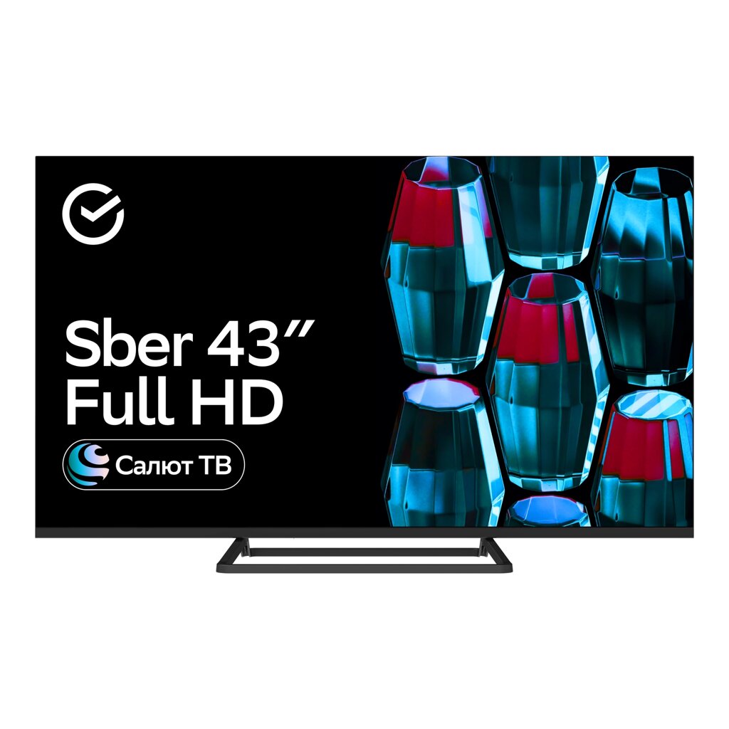 Телевизор SBER SDX-43F2128 FHD Smart (Салют) от компании F-MART - фото 1