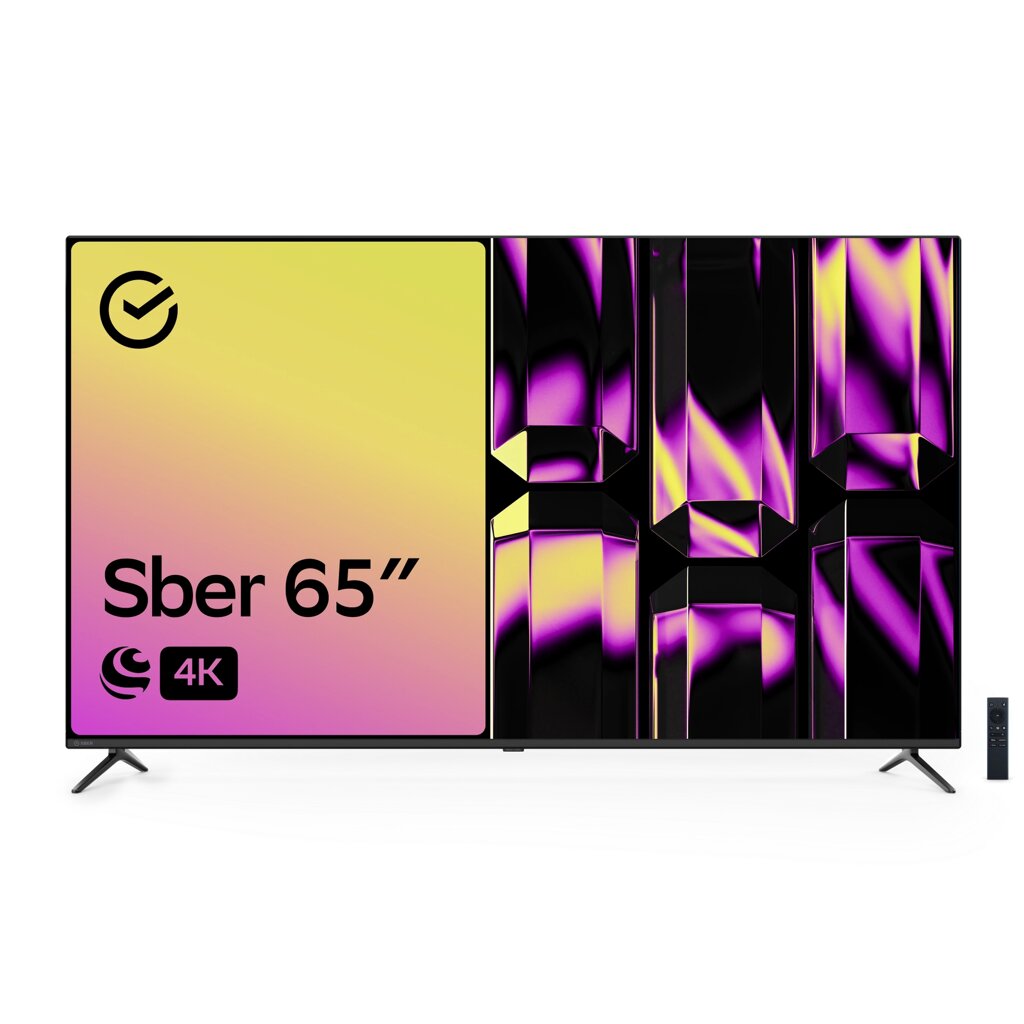 Телевизор SBER SDX-65U4014B от компании F-MART - фото 1