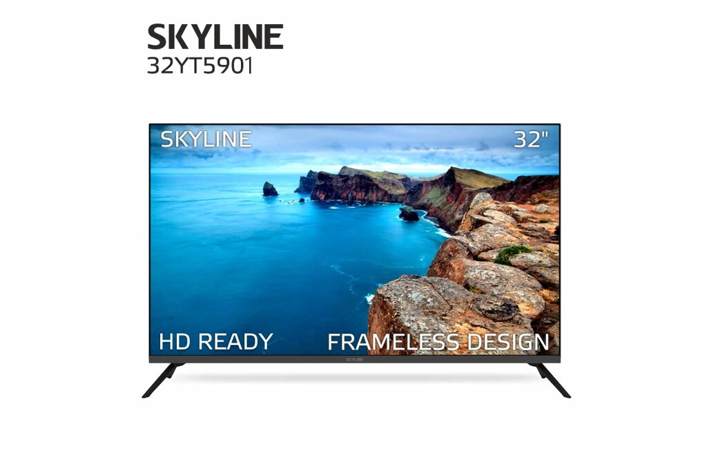 Телевизор Skyline 32YT5901 32", HD Ready, черный от компании F-MART - фото 1