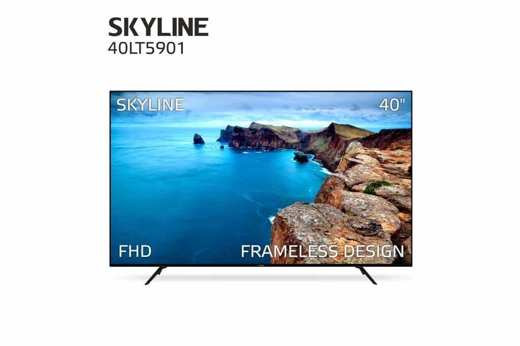 Телевизор Skyline 40LT5901 , Full HD, черный от компании F-MART - фото 1