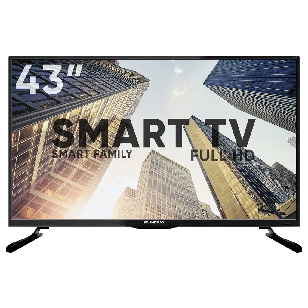 Телевизор SOUNDMAX SM-LED43M02S\H от компании F-MART - фото 1